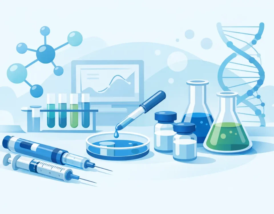 GLP 1 Research Peptides for Lab Studies