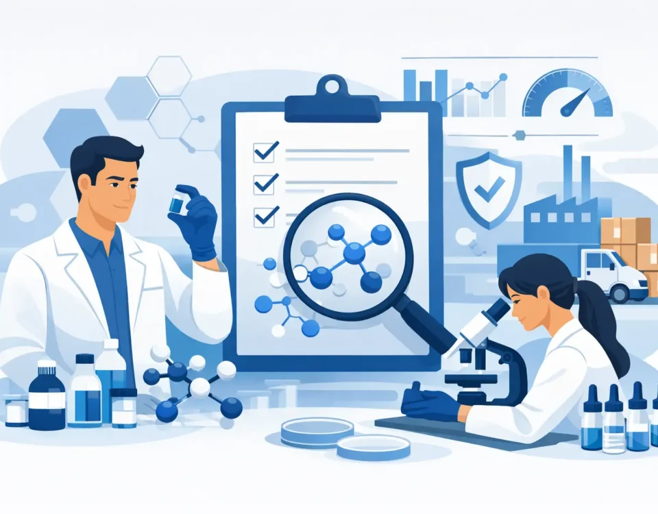 How Labs Assess Peptide Supplier Reliability