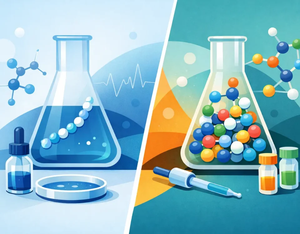 Single Peptides vs Blends in Lab Research