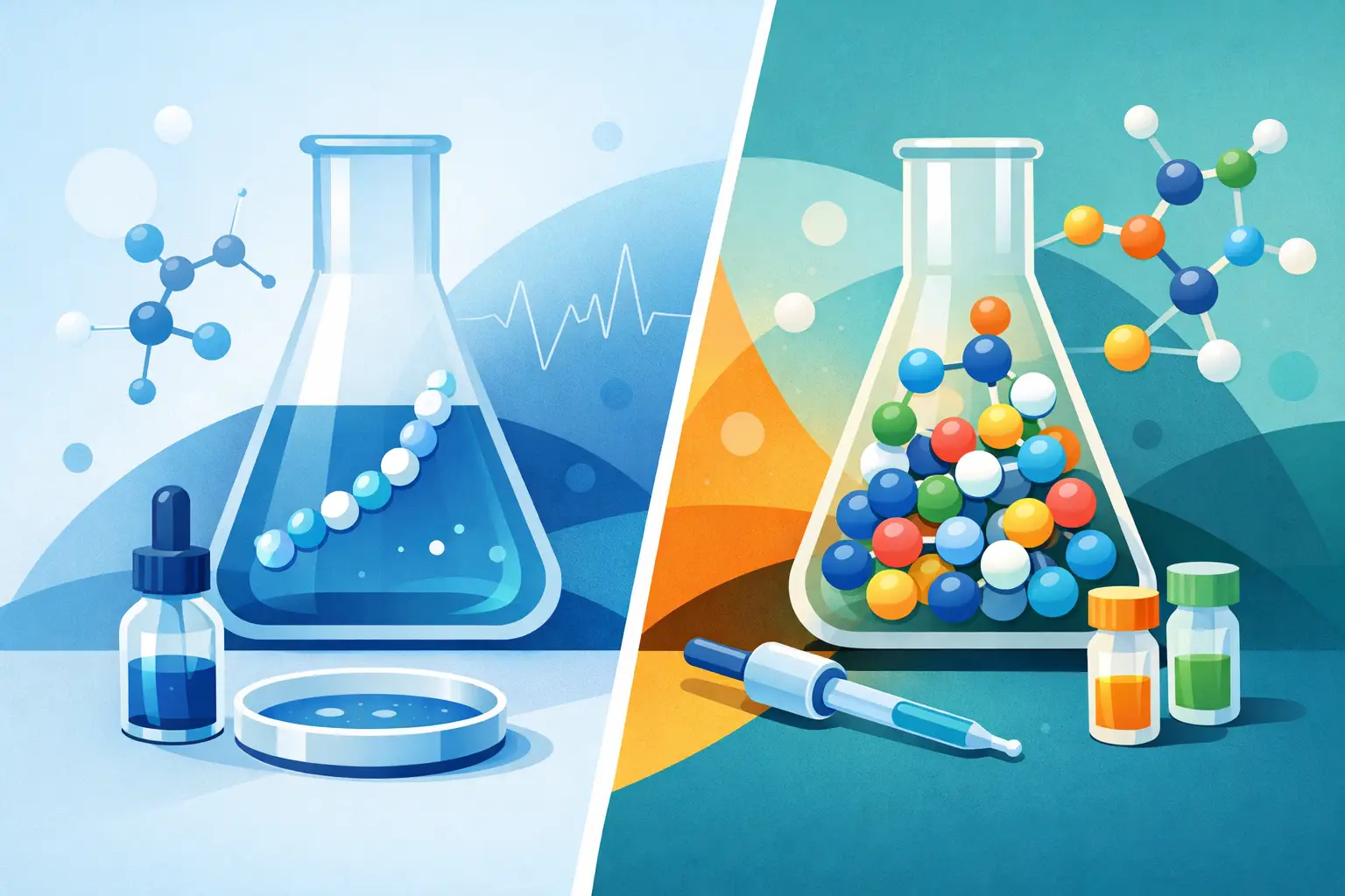 Single Peptides vs Blends in Lab Research