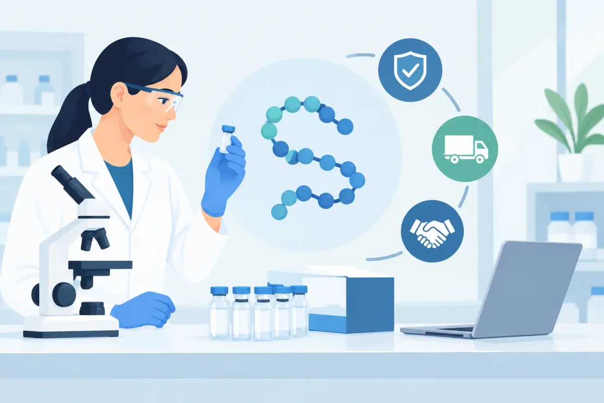 Best Practices for Peptide Procurement in Labs