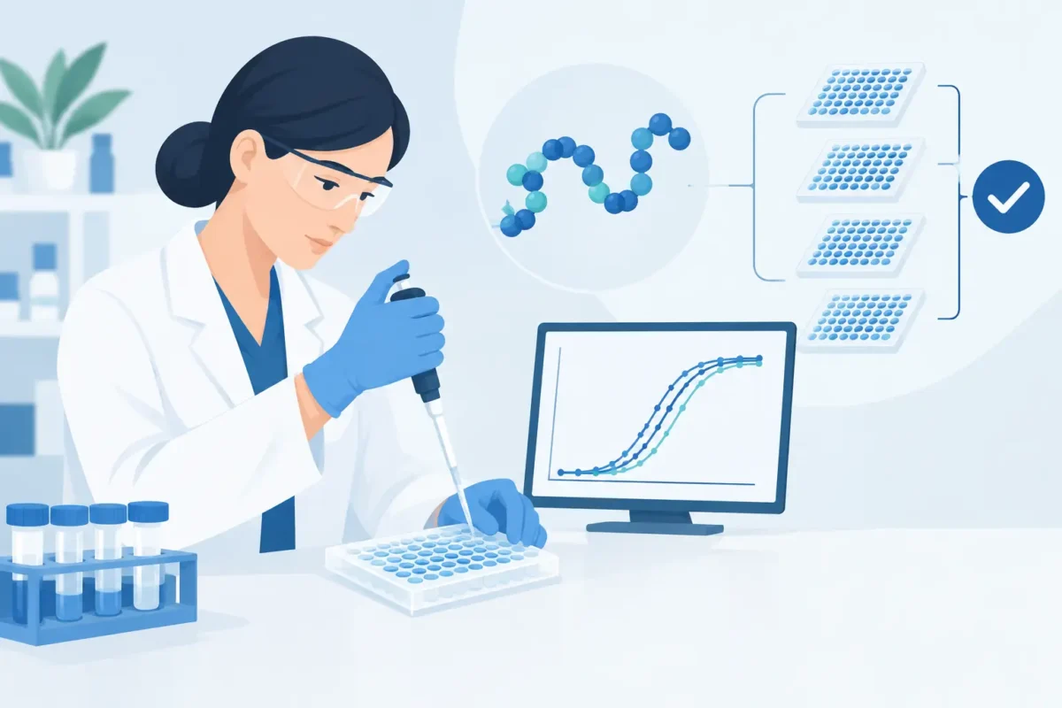 Case Study on Peptide Assay Repeatability