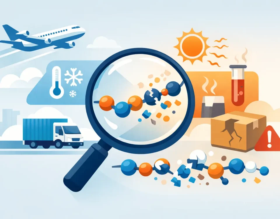 Peptide Degradation in Transit and Key Risks