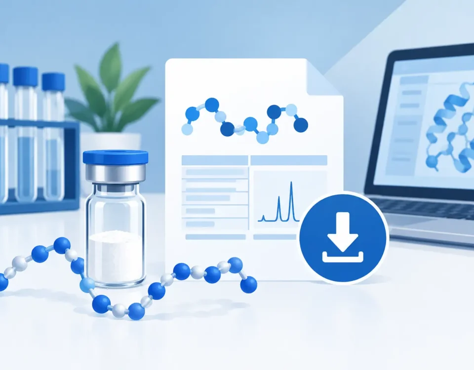 Downloadable COA Peptides for Labs Explained