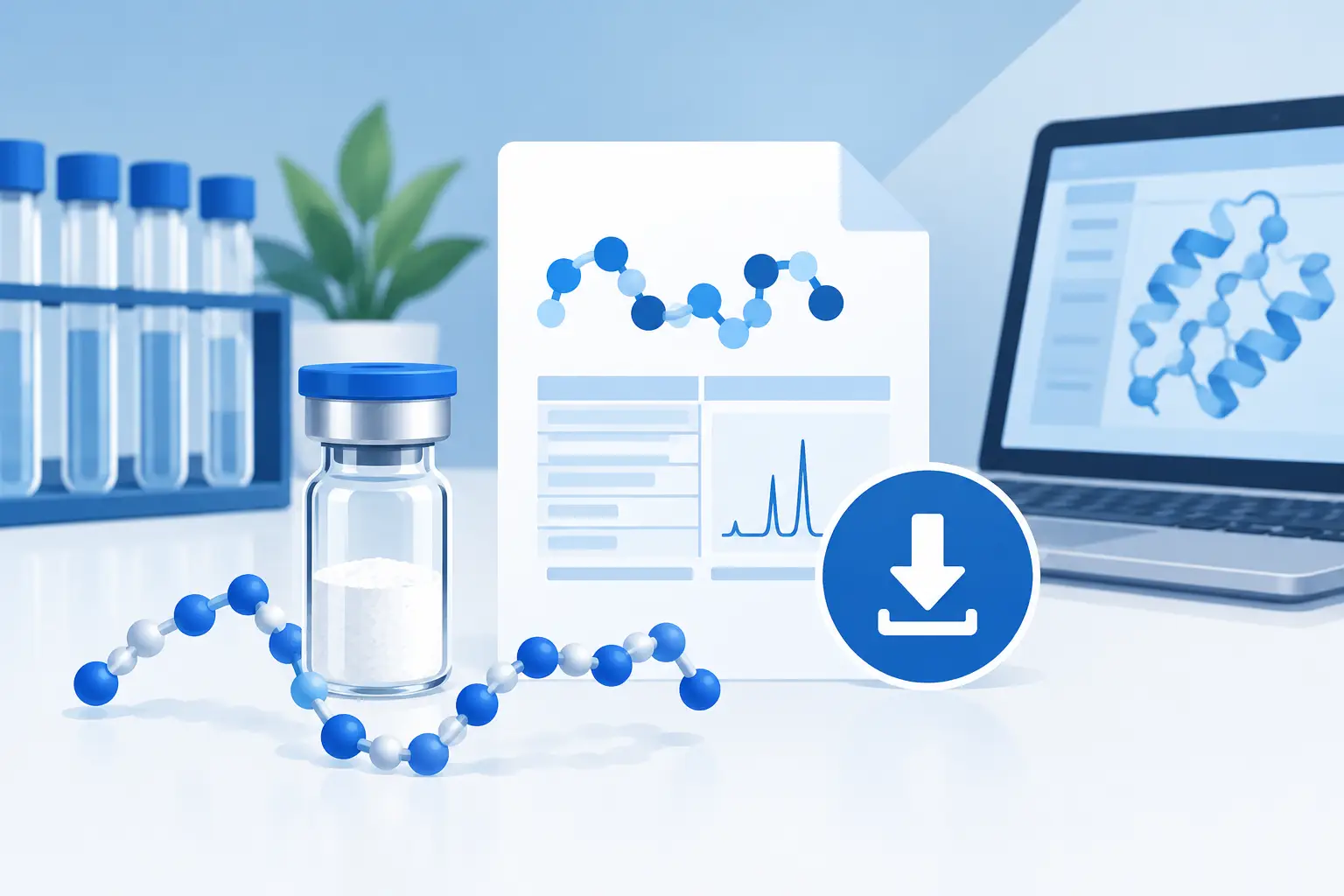 Downloadable COA Peptides for Labs Explained